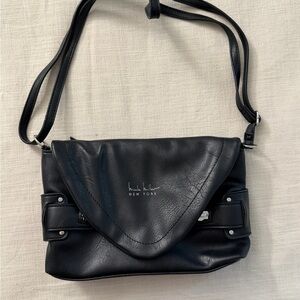 Nicole Miller Elegant Black Crossbody Bag